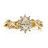 Inel de Logodna inspirat din natura din Aur 18k sau Platina cu Diamant Oval Certificat GIA 1.00ct - model i4708