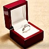 Inel de Logodna inspirat din natura din Aur 18k sau Platina cu Diamant Oval Certificat GIA 0.30ct sau 0.40ct - model i4708
