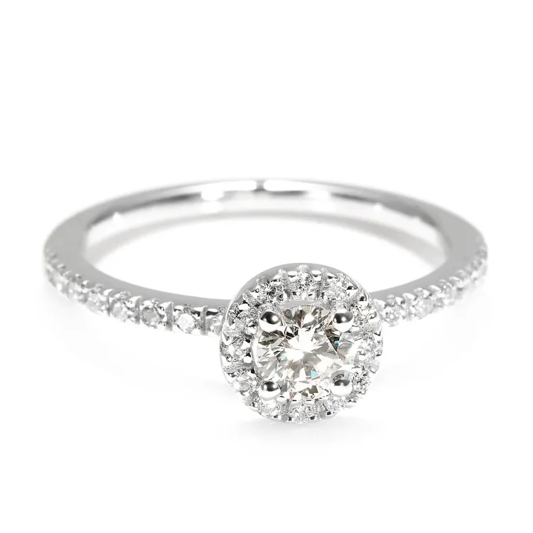 Inel de logodna din Aur cu Diamant Rotund certificat GIA - model i884