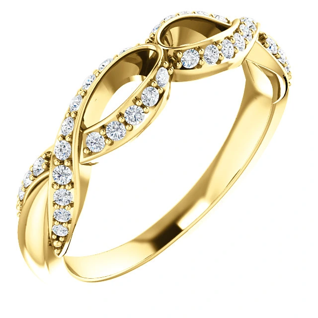 Inel Cadou din Aur cu Diamante - model i122782