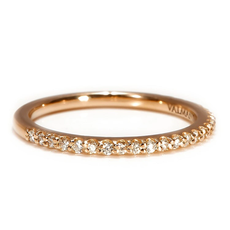 Inel Cadou Semi Eternity din Aur cu Diamante - model i123194
