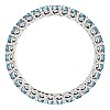 Inel Cadou din Aur sau Platina cu Diamante Albastre - model i123593