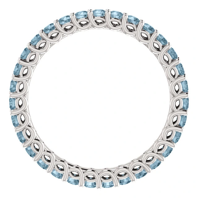 Inel Cadou din Aur sau Platina cu Diamante Albastre - model i123593