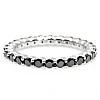 Inel Cadou din Aur cu Diamante Negre - model i123593