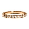 Inel Cadou Eternity din Aur cu Diamante Incolore - model FM52