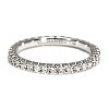 Inel Eternity din Aur Alb 14k cu Diamante Incolore - model i2119