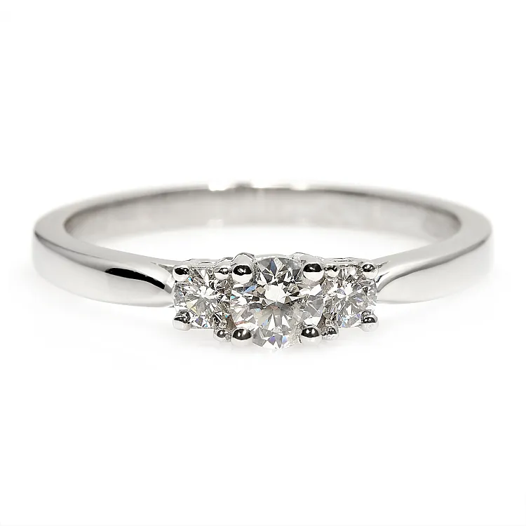 Inel de logodna din Aur 18k cu Diamant Briliant certificat GIA - model i025