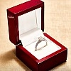Inel de Logodna din Aur 18k sau Platina cu Diamant Central Cushion Certificat GIA 1.00ct - model i1218