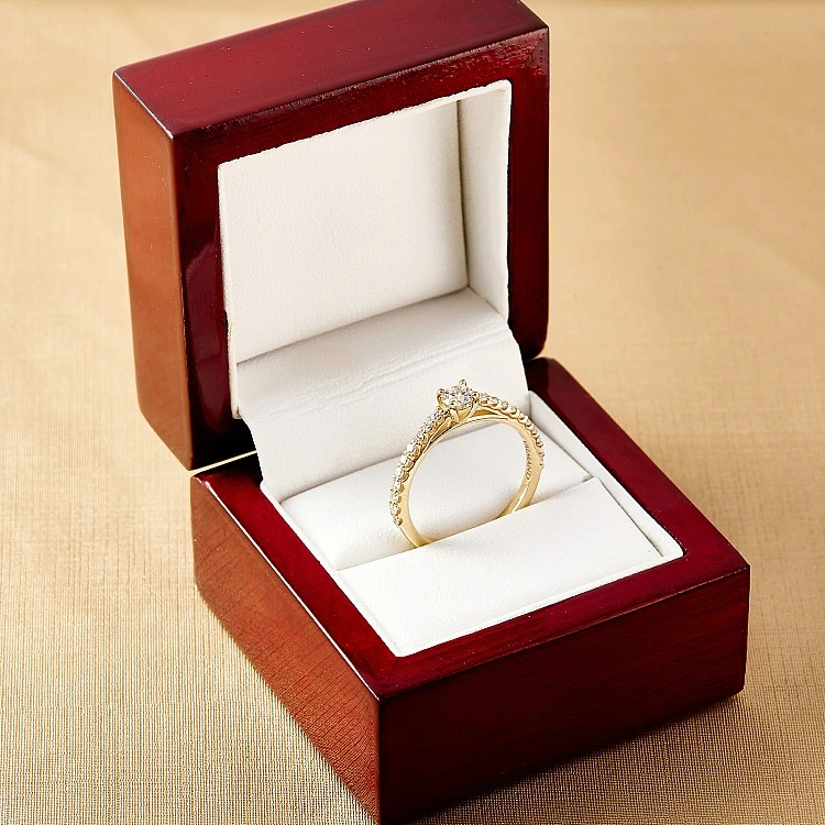 Inel de logodna din Aur 18k sau Platina cu Diamante 0.20ct - 0.25ct - model i122096