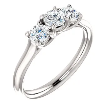 Inel de logodna din Aur cu Diamant Rotund certificat GIA - model i122105