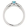 Inel de logodna din Aur 18k sau Platina cu Diamant Albastru - model i122395