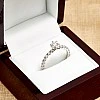 Inel de logodna din Aur 18K cu Diamant Rotund Certificat GIA si Diamante secundare - model i1869