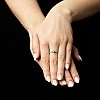 Inel de logodna din Aur 18K cu Diamant Rotund Certificat GIA si Diamante secundare - model i1869