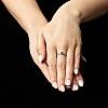 Inel de logodna din Aur 18k sau Platina cu Diamant Albastru si Diamante - model i2748