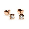 Cercei Stud din Aur sau Platina cu Diamante - model c1626