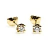 Cercei Stud din Aur sau Platina cu Diamante - model c1626