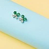 Cercei din Aur cu Smaralde si Diamante Para certificate GIA - model c2752