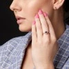 Inel Cadou din Aur sau Platina cu Ametist si Diamante - model i030