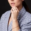Inel Cadou din Aur sau Platina cu Ametist si Diamante - model i030