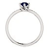 Inel din Aur cu Safir si Diamante - model 122358
