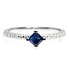 Inel de logodna din Aur 18k sau Platina cu Safir si Diamante - model i1227907