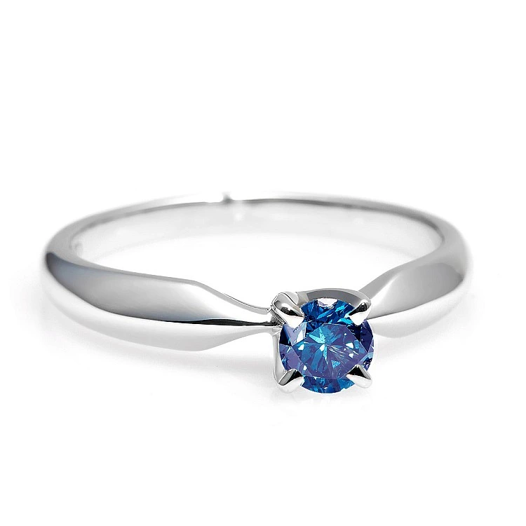 Inel de logodna din Aur sau Platina cu Safir - model i017