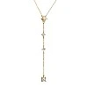 Colier in forma Y din Aur cu Diamante incolore - model col2054