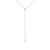 Colier in forma Y din Aur 14k cu Diamante incolore - model col2069