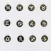 Pandantiv Ban Zodiac din Aur cu Diamant - model pan2071