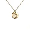 Pandantiv Ban Zodiac din Aur cu Diamant - model pan2071
