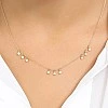 Colier din Aur 14k cu Diamante rotunde - model col3126