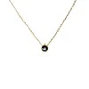 Choker din Aur cu Safir - model pan563