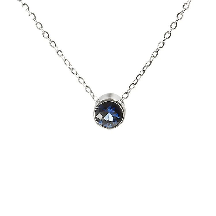 Choker din Aur cu Safir - model pan563