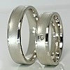 Verighete din Aur 18k cu Diamant - model v049