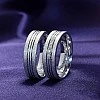 Verighete din Aur 18k doua culori si Diamante - model v0761