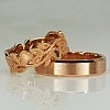 Verighete Vintage din Aur 18k sau Platina - model v11481