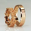 Verighete Vintage din Aur 18k sau Platina - model v11481