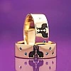 Verighete din Aur 18k sau Platina cu Diamante Model Rabbit - model v1252