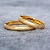 Verighete din Aur 18k sau Platina cu Finizaj Mat Gheata - model v134