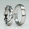 Verighete din Aur 18k sau Platina Model Impletit - model v1556