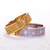Verighete din Aur 18k sau Platina cu Model Laser Traditional - model v164