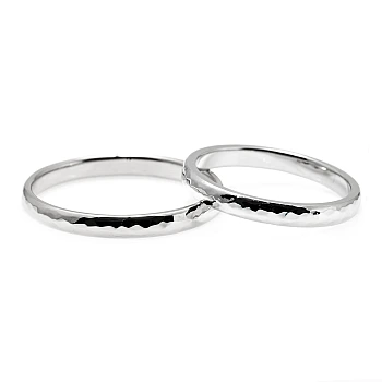 Verighete din Aur 18k sau Platina Model Hammer - model v188