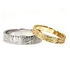 Verighete din Aur 18k sau Platina Model Scoarta Copac - model v191