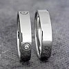 Verighete din Aur 18k sau Platina cu Diamant - model v363