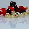 Verighete din Aur 18k sau Platina cu Diamante - model v841